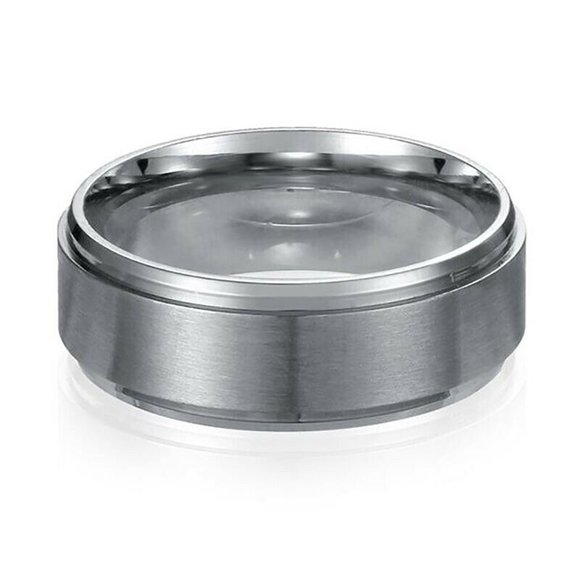 THE CRONOS | TIME-HONORED TITANIUM WEDDING BAND - Picture 2 of 5